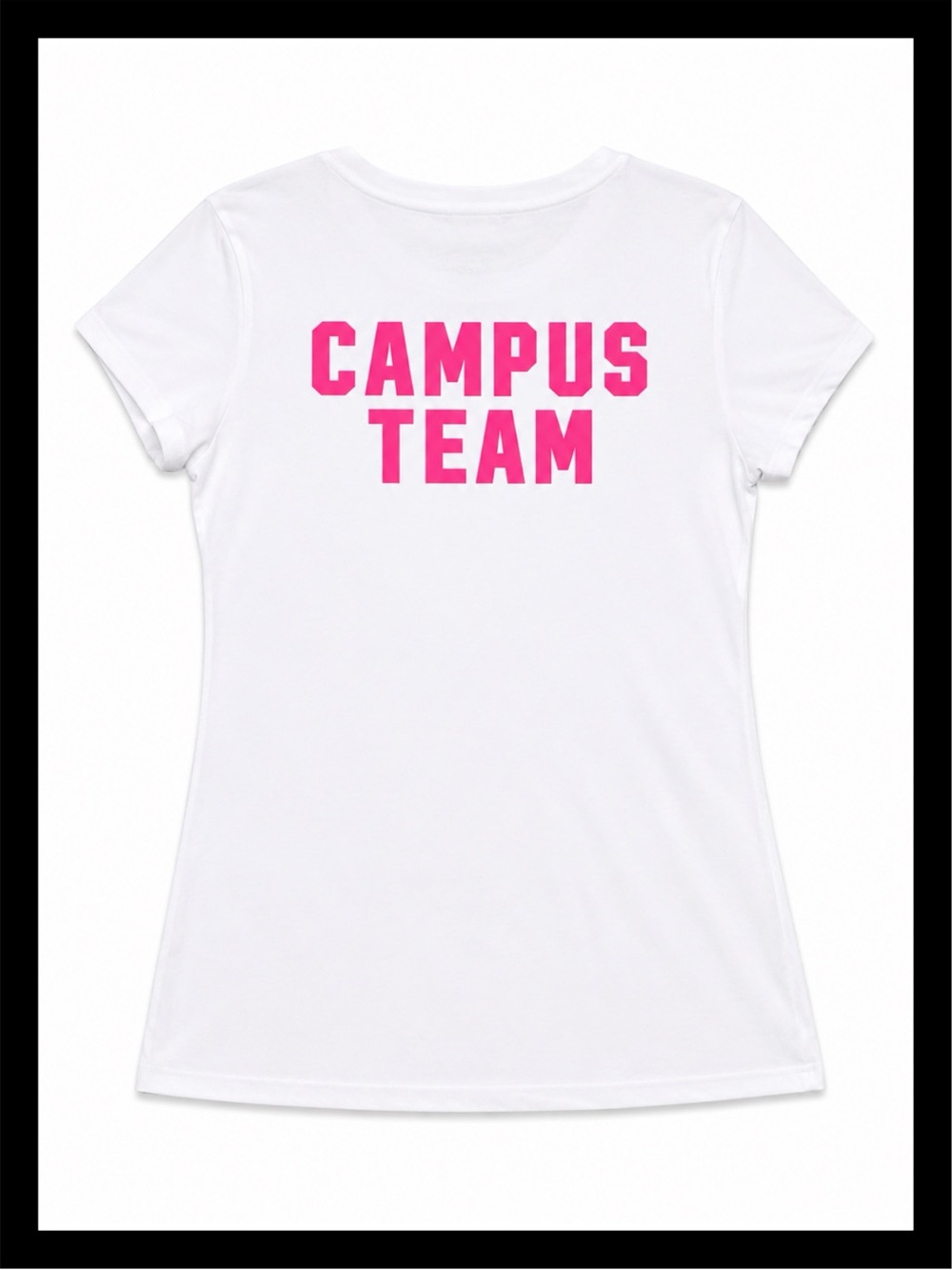 💕NWT RARE VS PINK Campus Team V-Neck Tee HTF NWT💕
